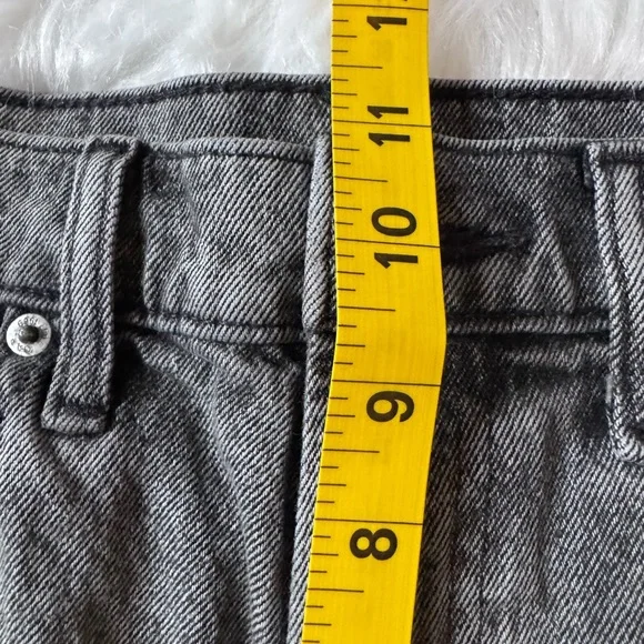 Gap Size 6S 90’s High Rise Straight Denim in Washed Black - Picture 7 of 10